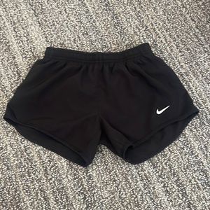 Girls dry fit size girls small black workout shorts